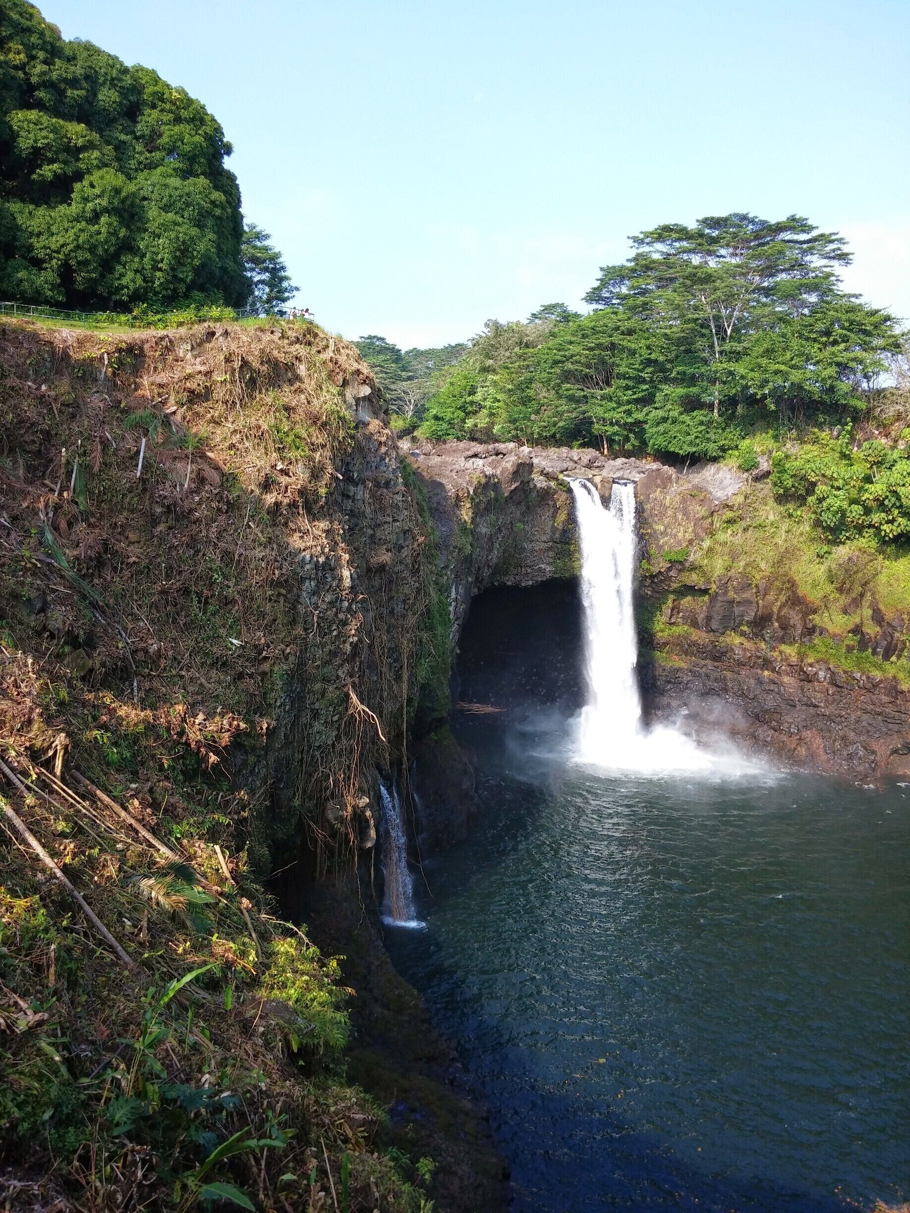 Rainbow Falls Hilo Big Island Hawaii. 