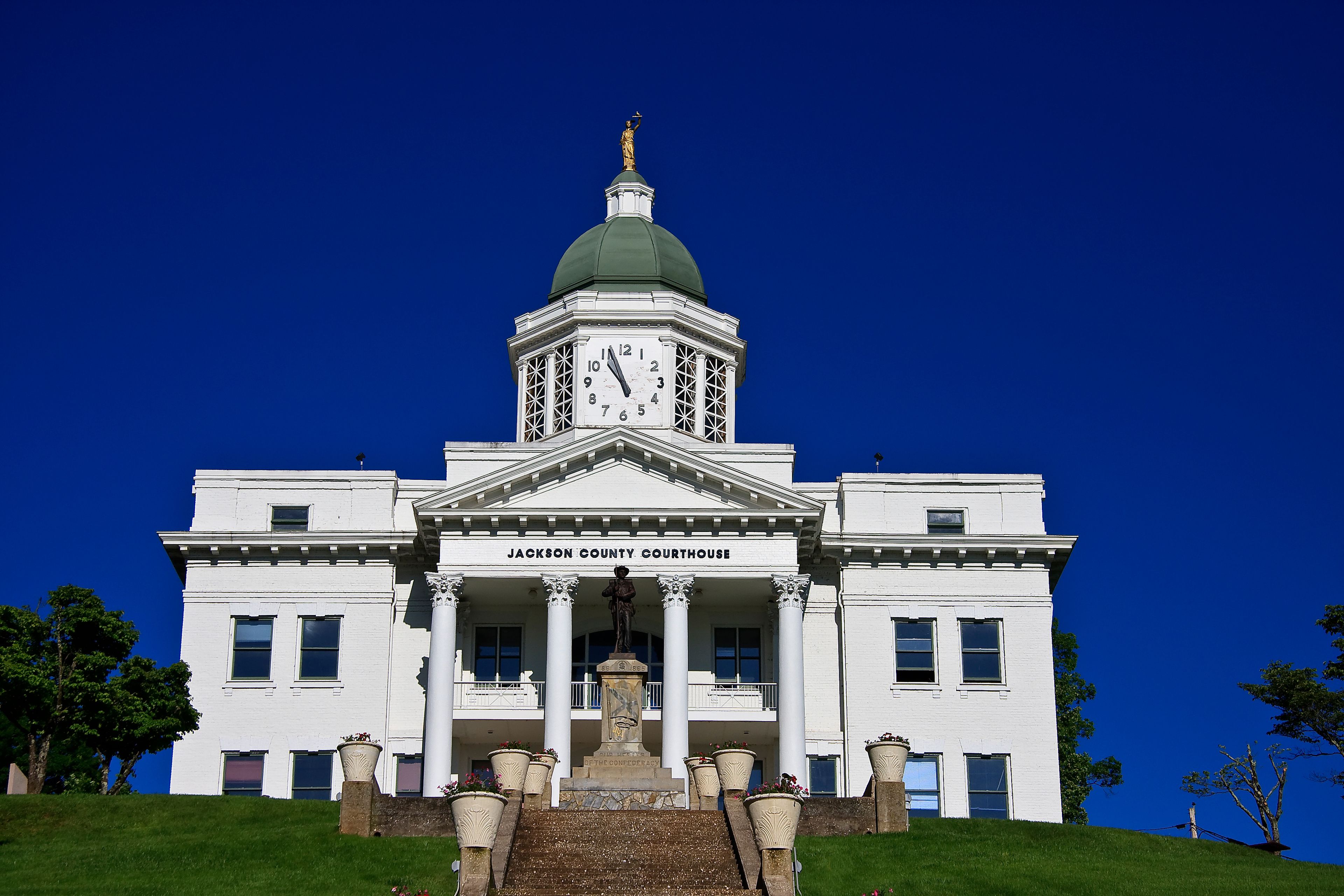 Historic Courthouse in Sylva, North Carolina