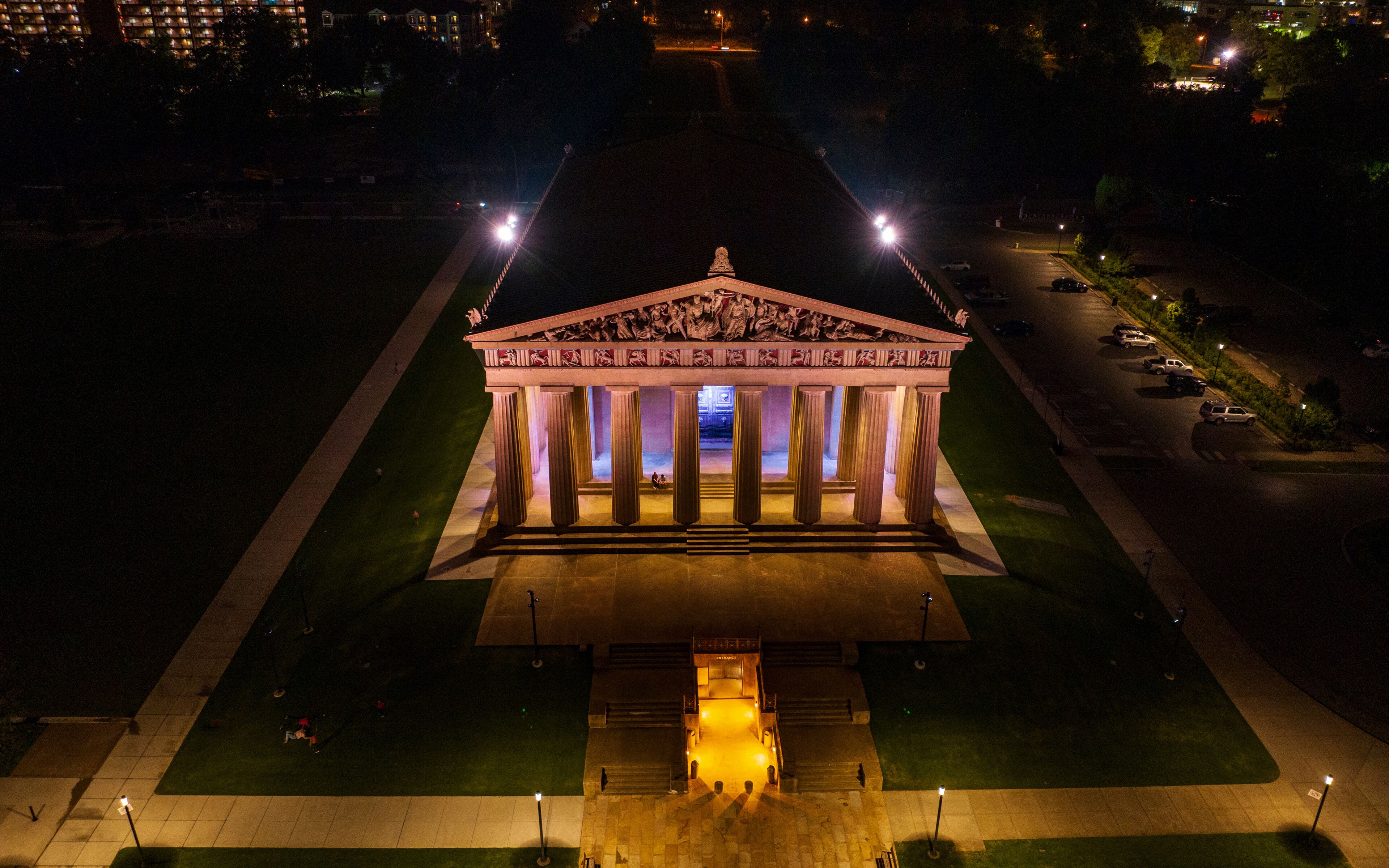  replica of Greek Parthenon is in downtown Nashville, TN.