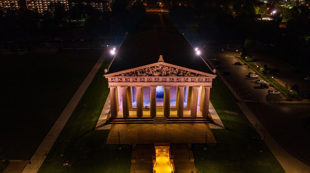 replica of Greek Parthenon is in downtown Nashville, TN.
