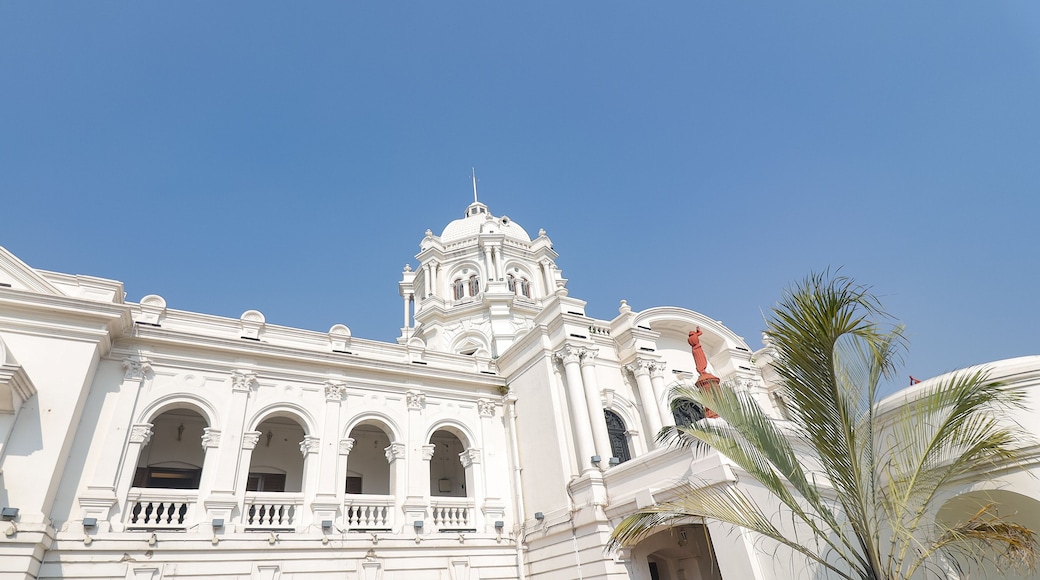 Tripura Rajbari ,The ujjayanta palace is a museum and the former palace of the kingdom of tripura situated in agartala, which is now the capital of the Indian state of Tripura