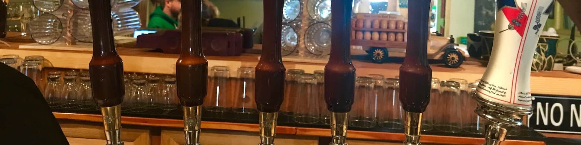 The only craft brewery I've ever seen with PBR on tap. #troveon #craftbeer #brewerytourism