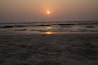 Sunset view at Panambur Beach Karnataka.