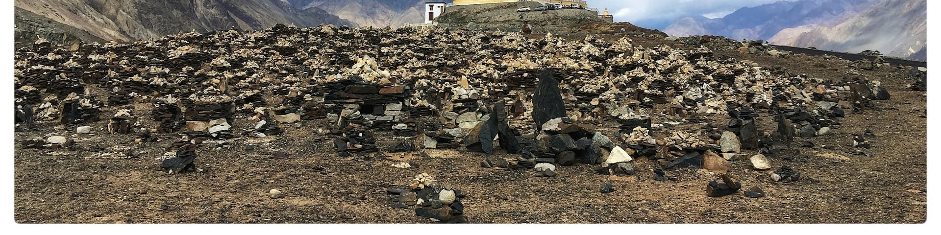 All the stones that you are seeing at the back of #diskitmonastery, are actually the stone stupas ! Which is a symbol of belief and faith #lifeatexpediagroup