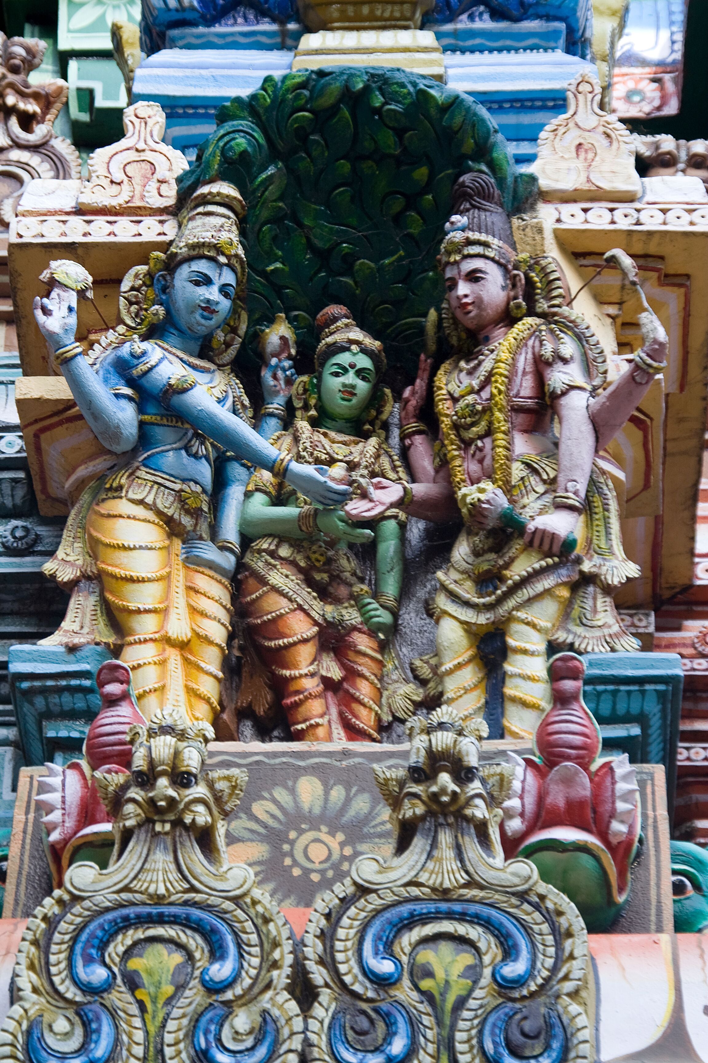 Rama, Seeta and Lakshman