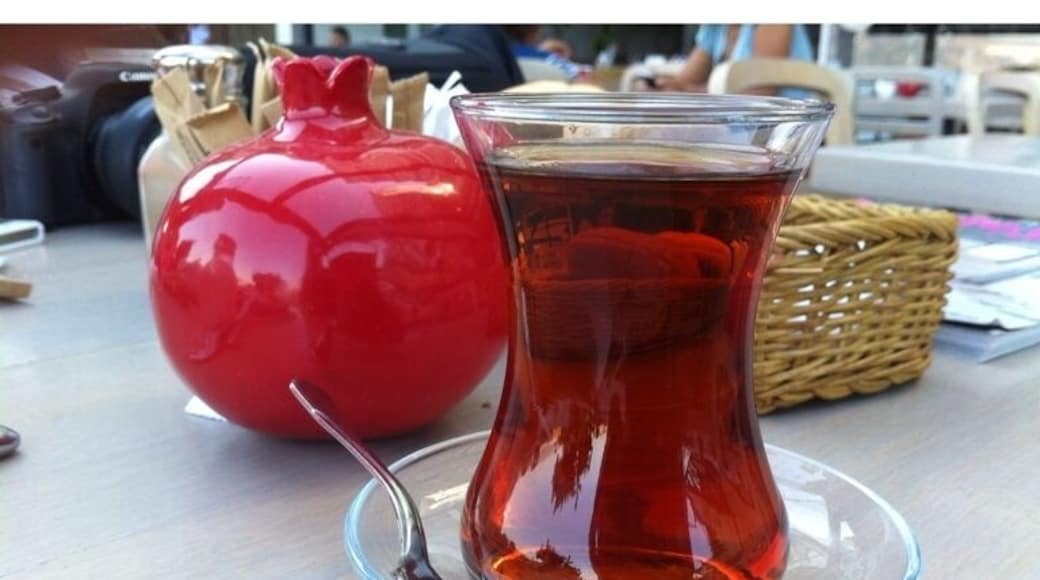 Turkish tea delicious in breakfast