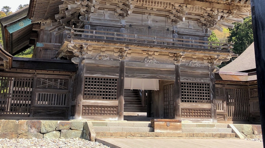 One of the many shrines within the compound