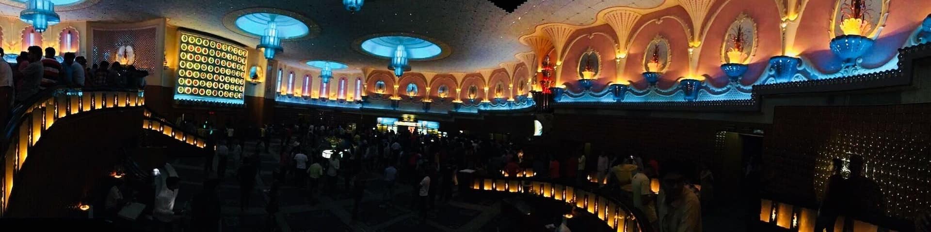 Panoramic Inside View of Raj Mandir Cinema...