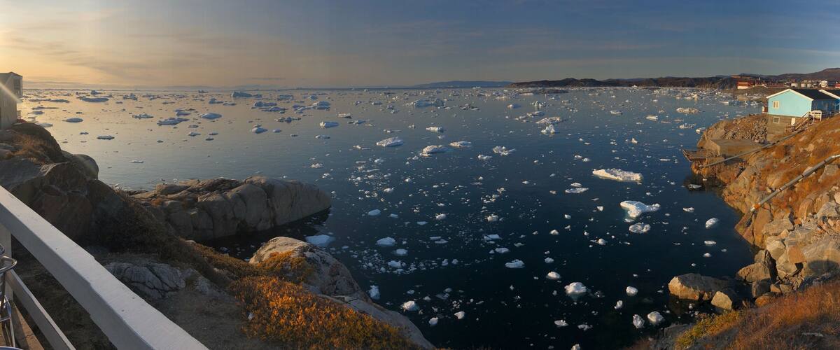 Some nights the water is clear some they are filled with small ice pieces #LifeAtExpedia