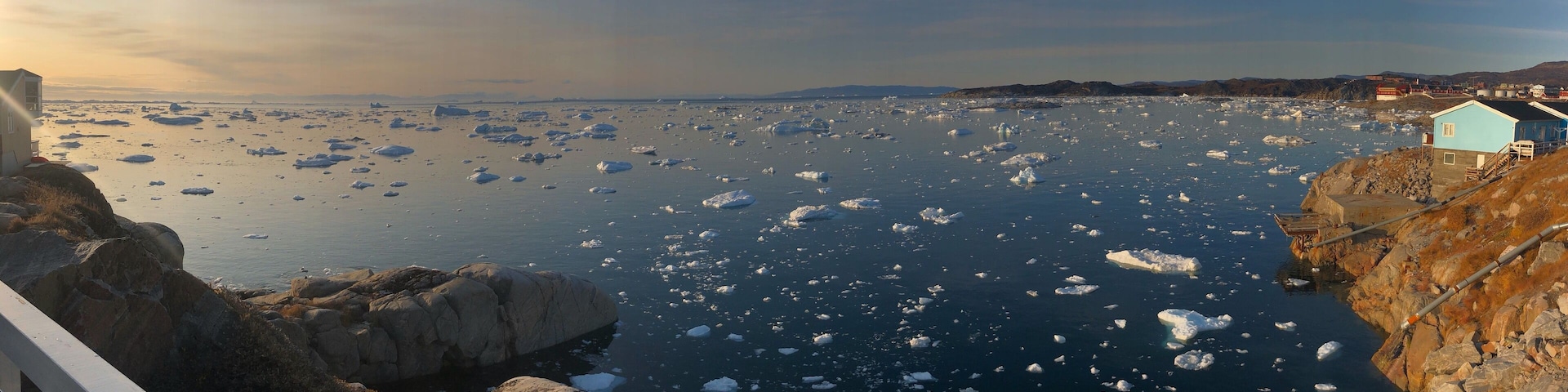 Some nights the water is clear some they are filled with small ice pieces #LifeAtExpedia