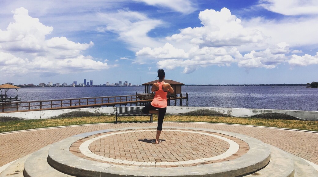 I have thing for poses and flamingos.