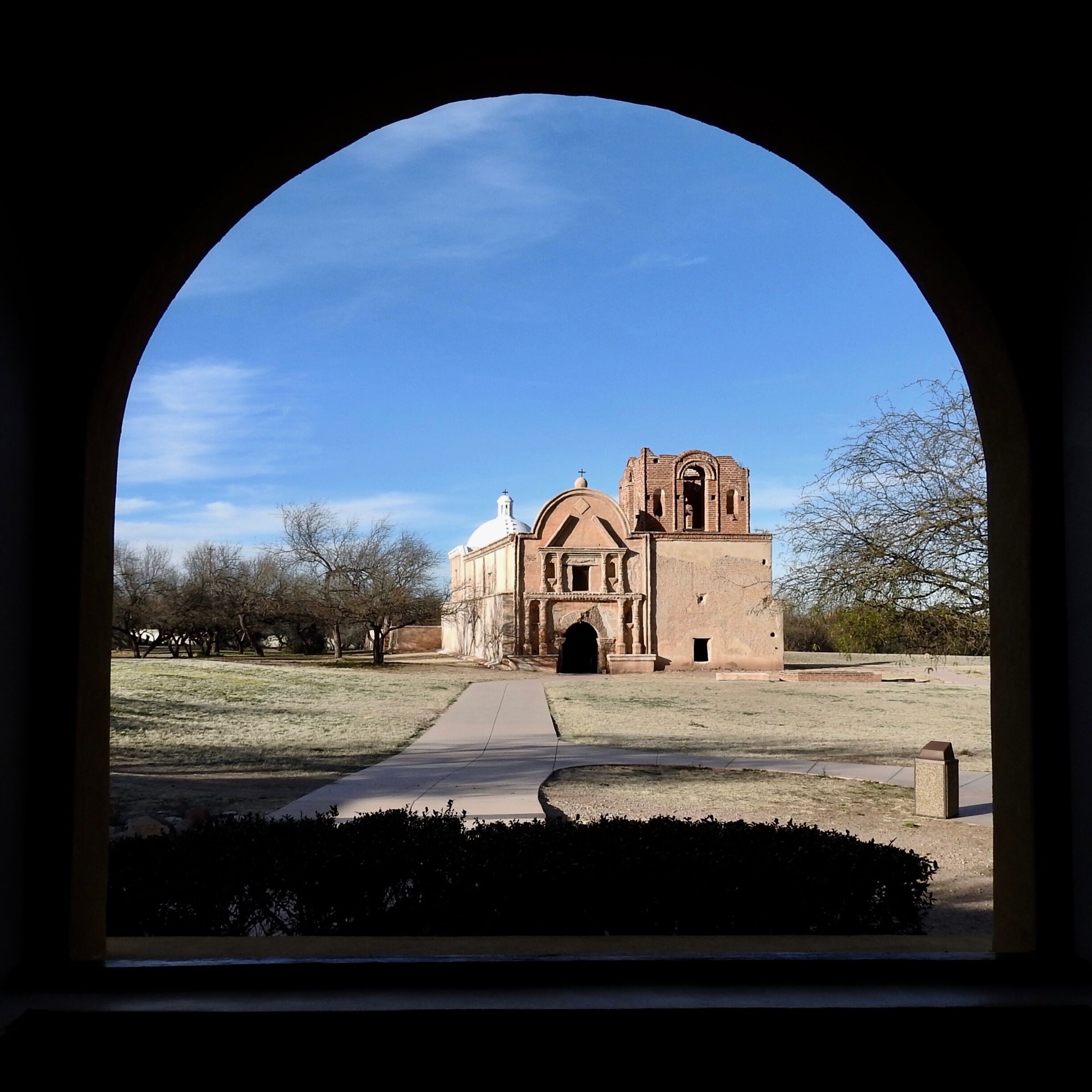 Mission San José de Tumacácori was built in the 1750s, but by 1848, the mission was abandoned and began falling into severe disrepair. It was declared a National Historic Landmark in 1987. Near Nogales, Arizona - 2016.

#InStone
#Parks Photo Challenge