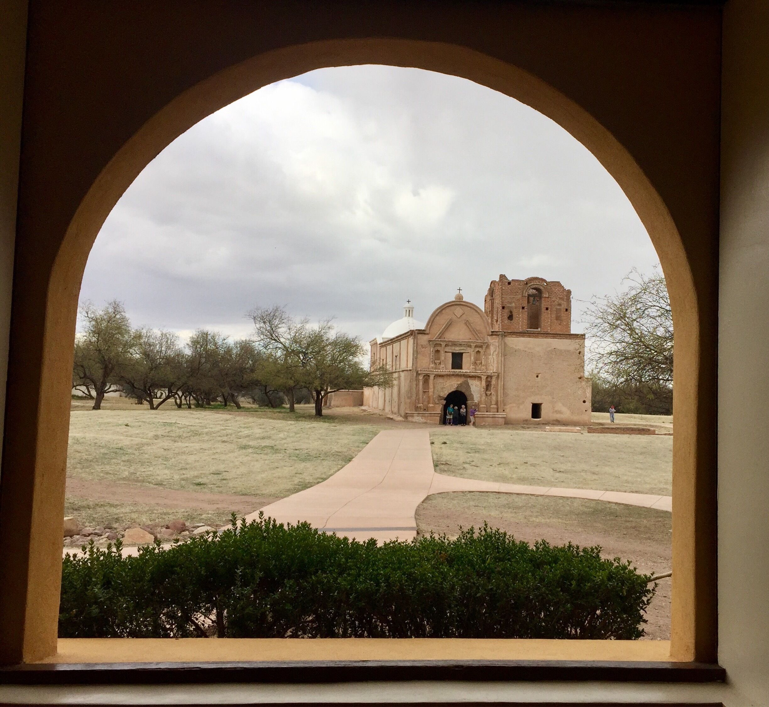The second  Spanish Visita (visiting) church built on this site, it dates to between 1800-1822, it was abandoned in 1848 and became a National Monument in 1908. 