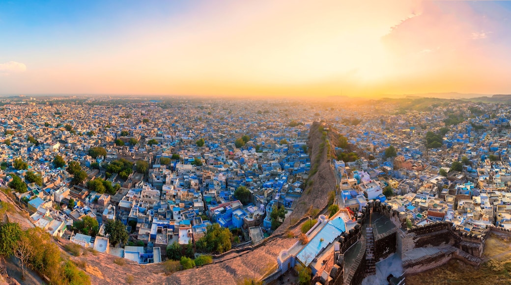 Panorama of Jodhpur from Mehrangarh Fort