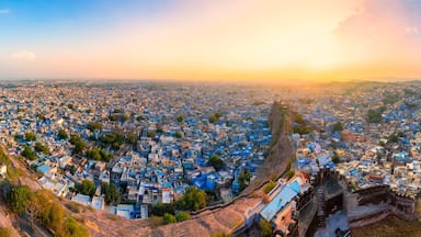 Panorama of Jodhpur from Mehrangarh Fort