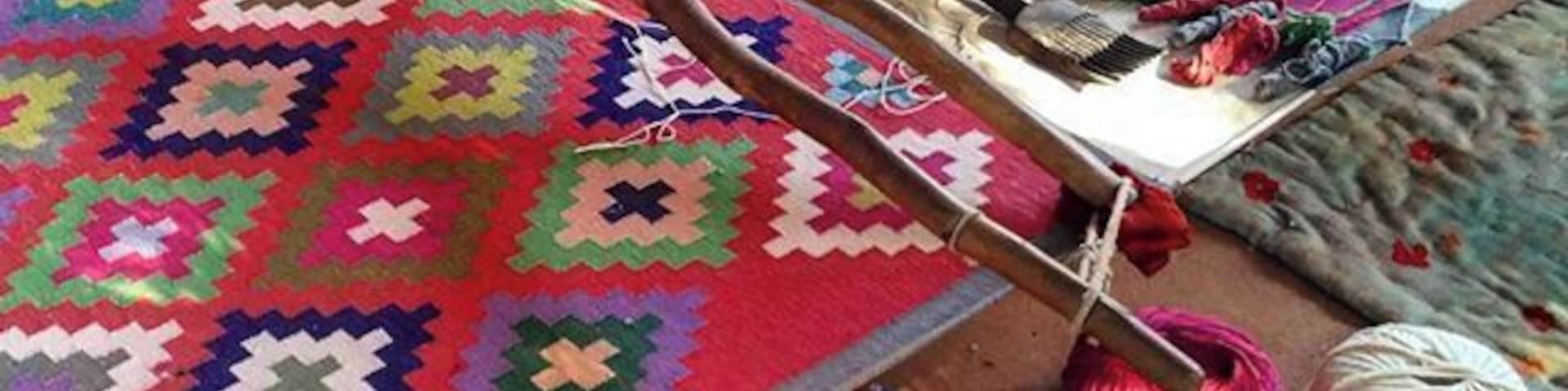 The family I'm staying with indulges in carpet-making when they aren't showing their guests around. Some really talented people there who know exactly what they're doing. 
Thanks to @thefolktales for introducing me to this unexplored traditional village and lovely hosts.
#incredibleindia #indiapictures #indiaclicks #indiagram #indiatravel #travelpics #travelgram #picoftheday #instagood #instadaily #rajasthandiaries ##igersrajasthan #Rajasthan #ruralindia #jodhpur #iiframe #xiaomi #showustheunseen #routofy #india_unveiled #_soi #discover_india #carpets #craftsmanship  #offbeat #indiaunexplored #india #colorful #homestay #villagelife