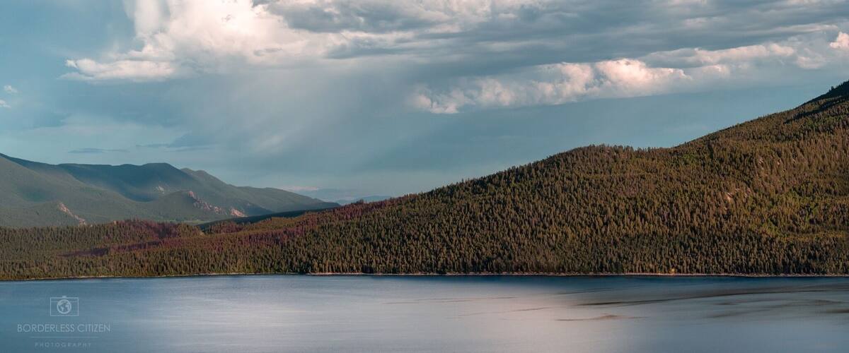 Looking out over one of the twins.