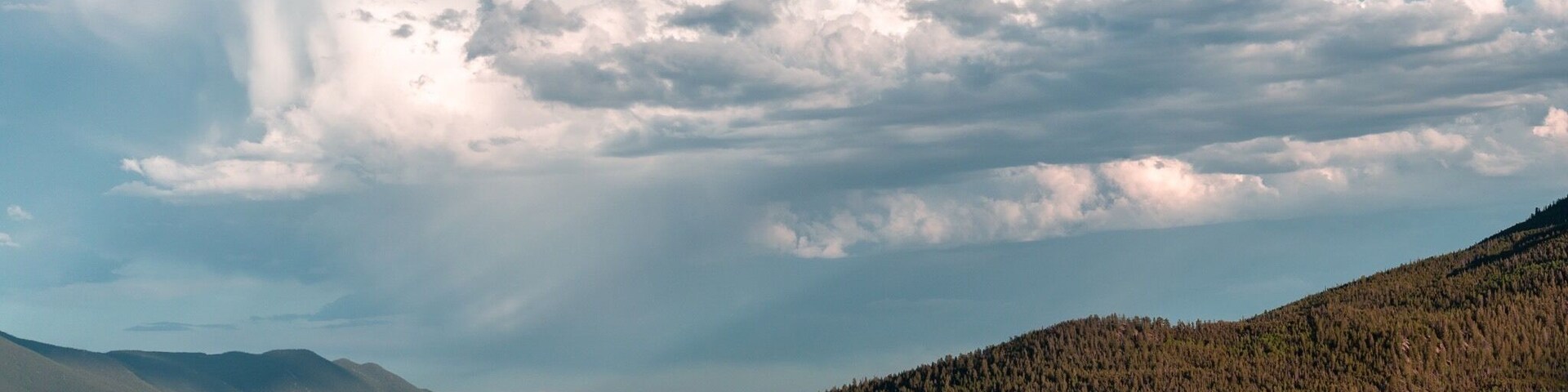 Looking out over one of the twins.