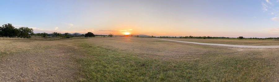 Utopia Texas summer morning