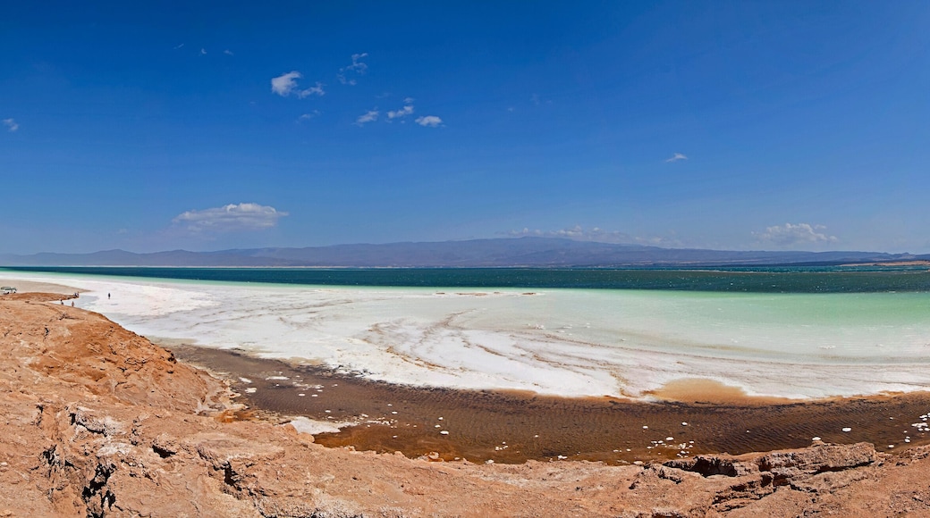 Lac Assal Panorama Afrika