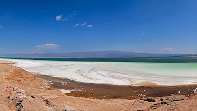 Lac Assal Panorama Afrika