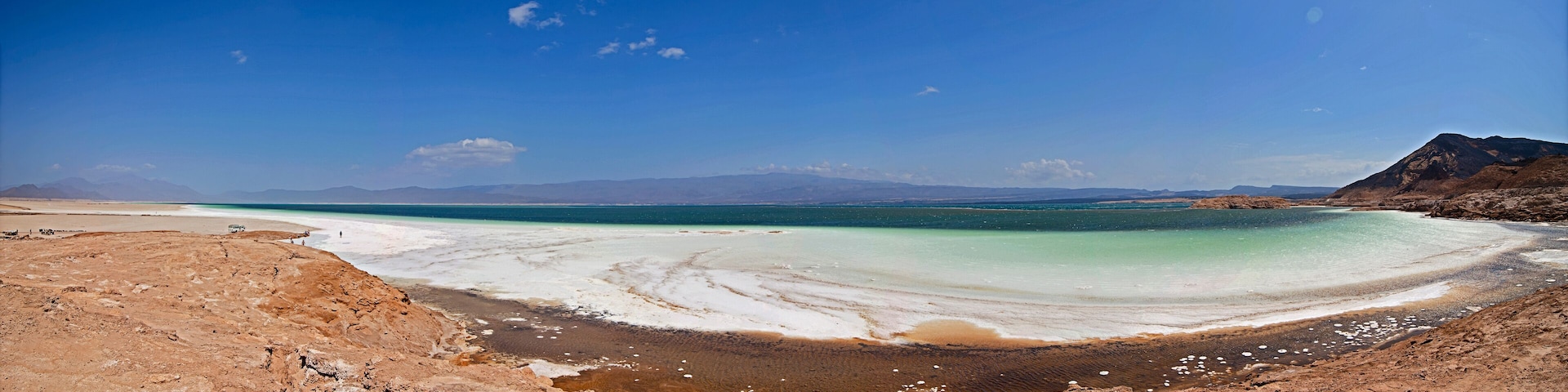Lac Assal Panorama Afrika