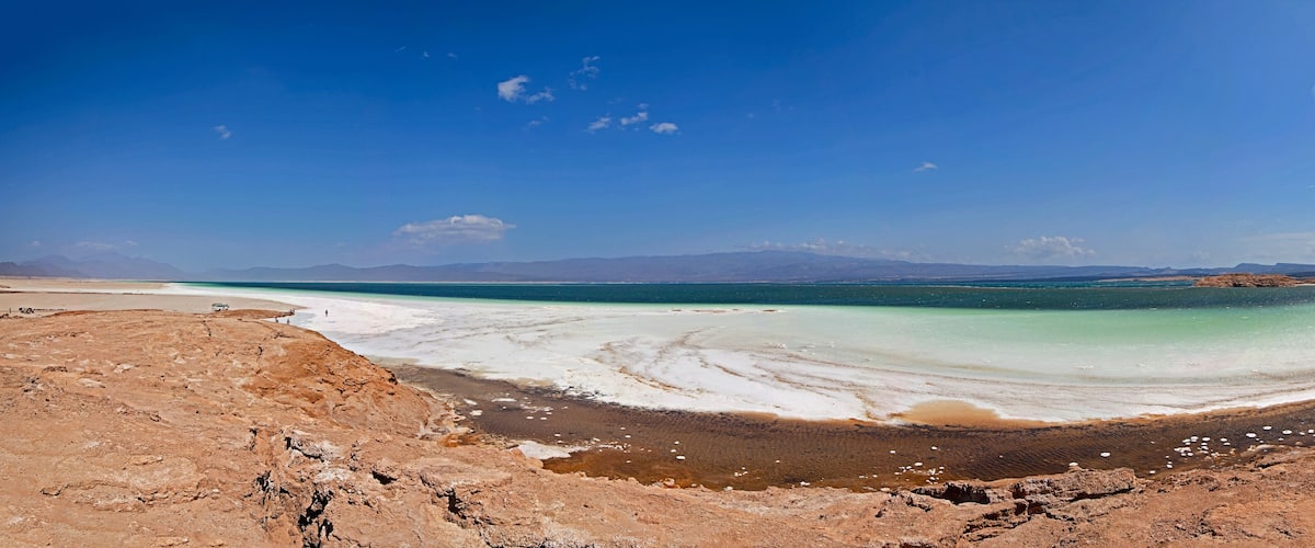 Lac Assal Panorama Afrika