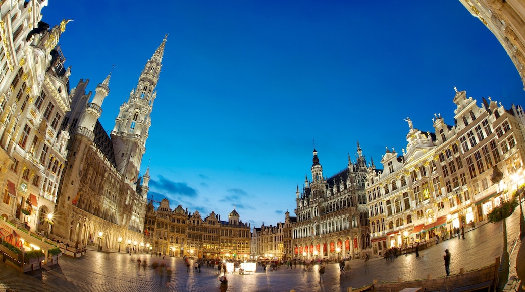 Bỉ cho thấy quảng trường