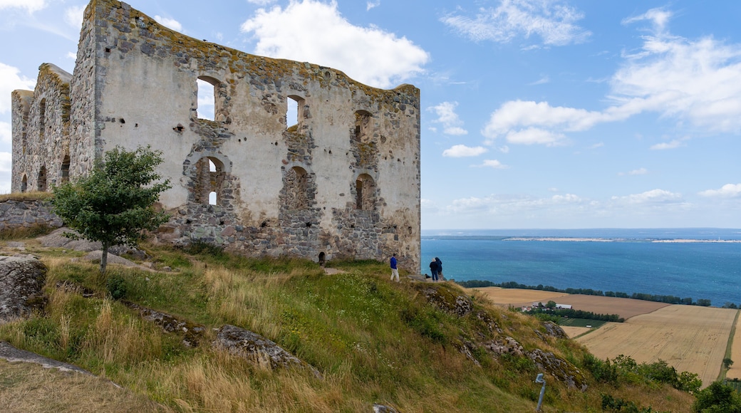 Granna, Sweden - 08.05.2025: The ruins of Brahehus Castle in Jonkoping County, Sweden