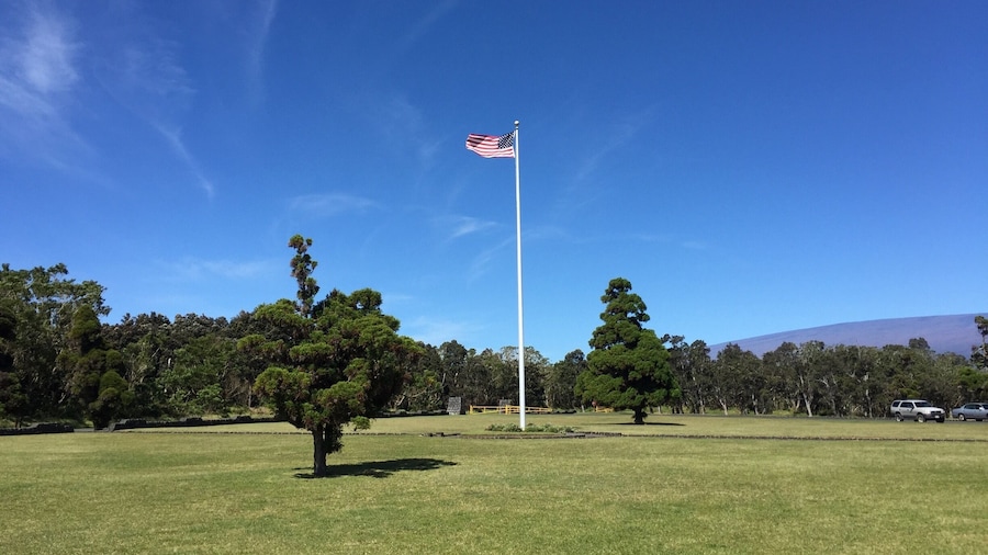 Beautiful spot and respite for military personnel. Bowling alley open to the public.