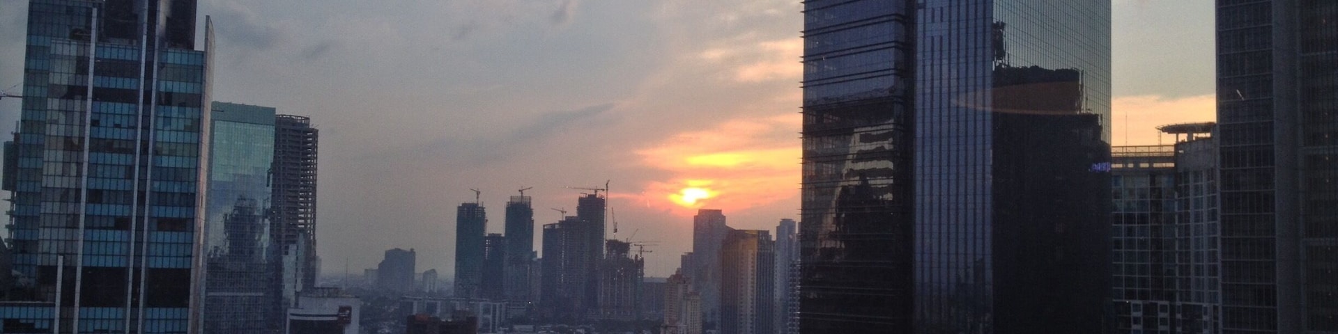 #Jakarta skyline #CityScape #Indonesia #JitTravelDiaries #Asia #Sunset