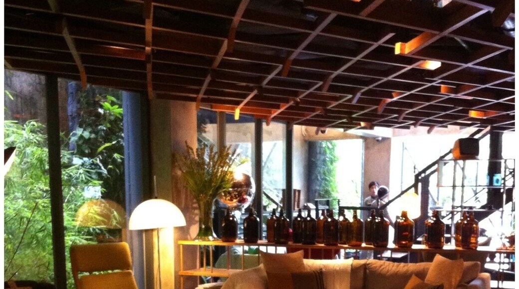 The cafe area is so comfortable like home. Can be here all day long!