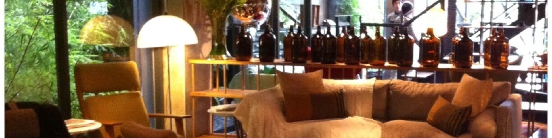 The cafe area is so comfortable like home. Can be here all day long!