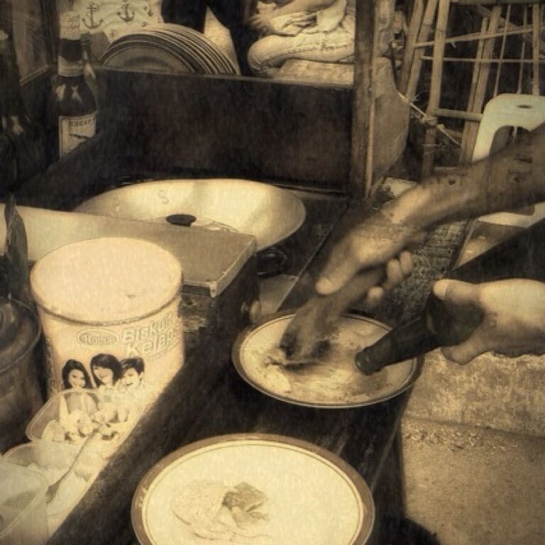 Ketoprak street vendor