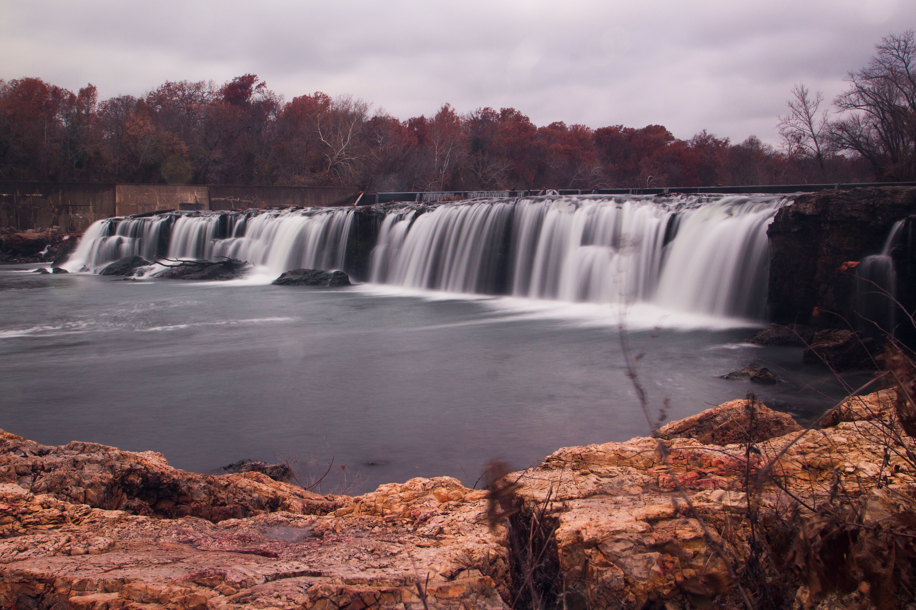 Grand Falls in Autumn, Joplin, Missouri