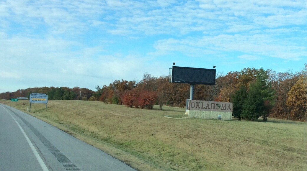 Welcome to Oklahoma.
On our way to Laughlin Nevada (November 2015)