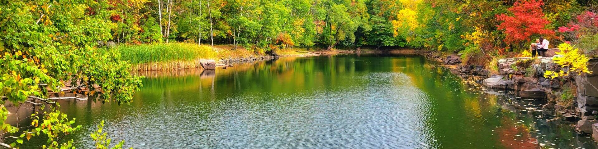 Quarry Park Scientific and Natural Area (SNA) in Waite Park, MN.