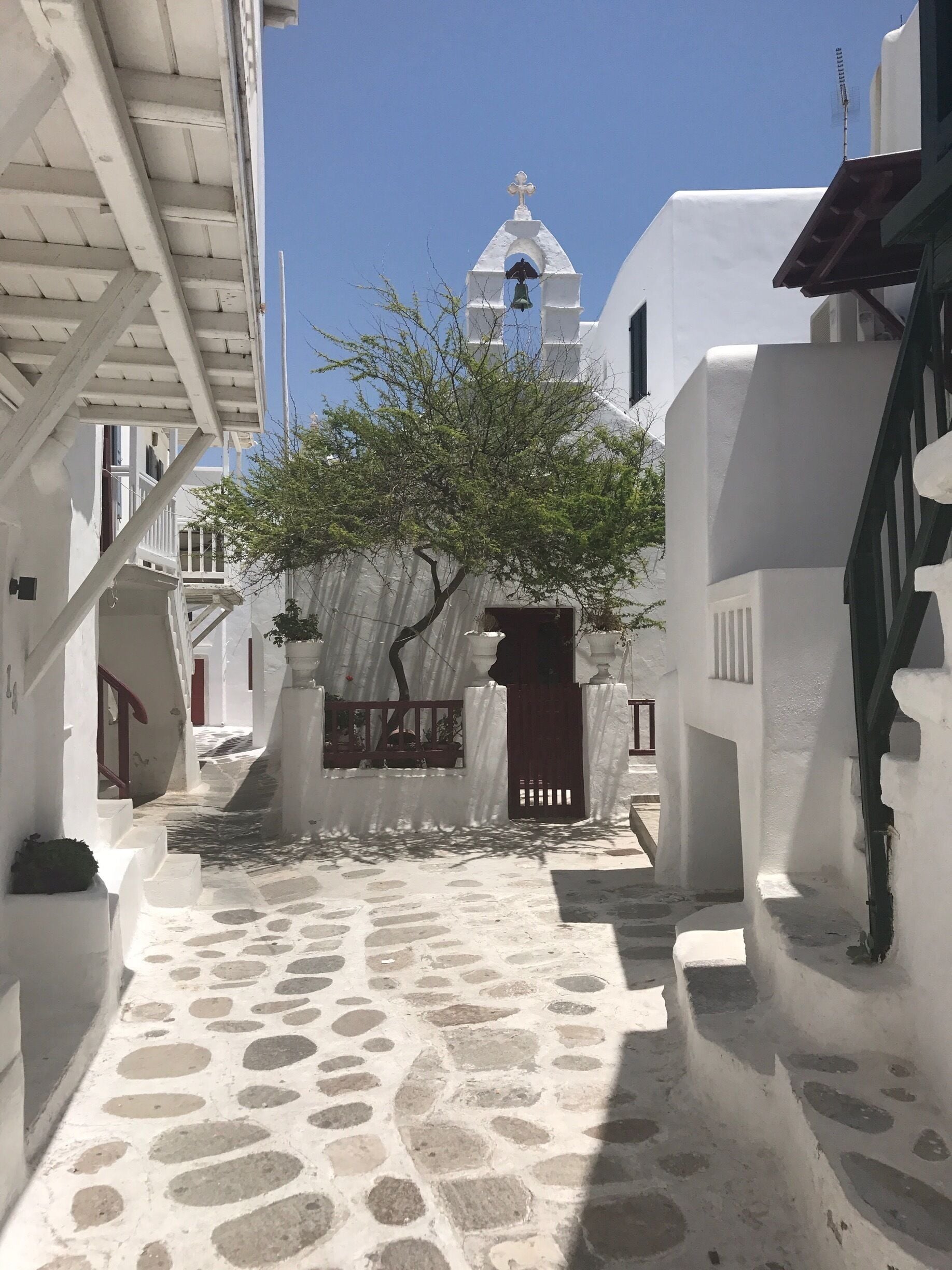 Full day of walking around the shops of Mykonos.  Try to find sometime when cruise ships hasn't dropped off tons of tourists.  It gets crowded and makes photos tough.  