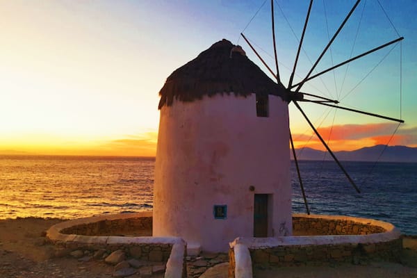 One of windmill at Mykonos
