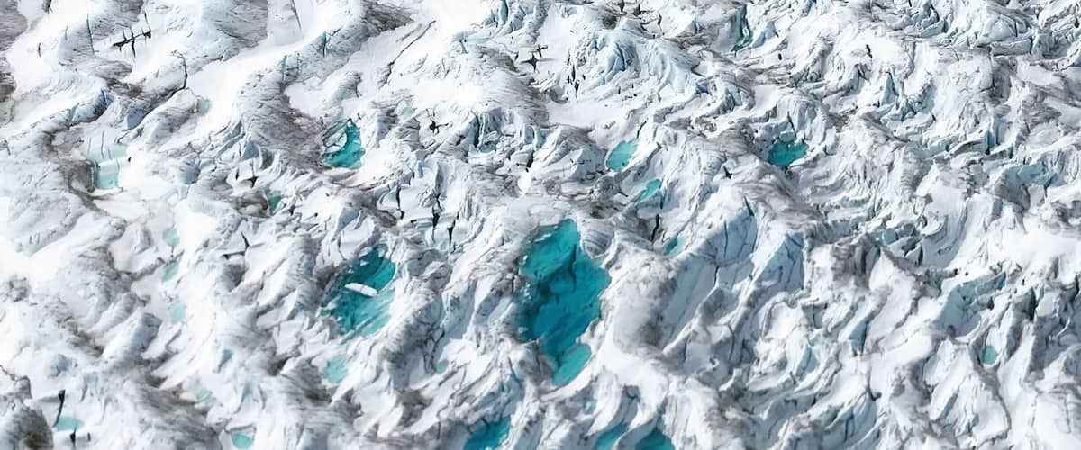 A floatplane offers an eagle’s eye view of the brilliant blue pools of the world’s deepest subalpine glacier. You can hop in one of these classic Alaskan bush planes from the waterfront in downtown Juneau. #BVSBlue