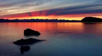 End of summer sunset