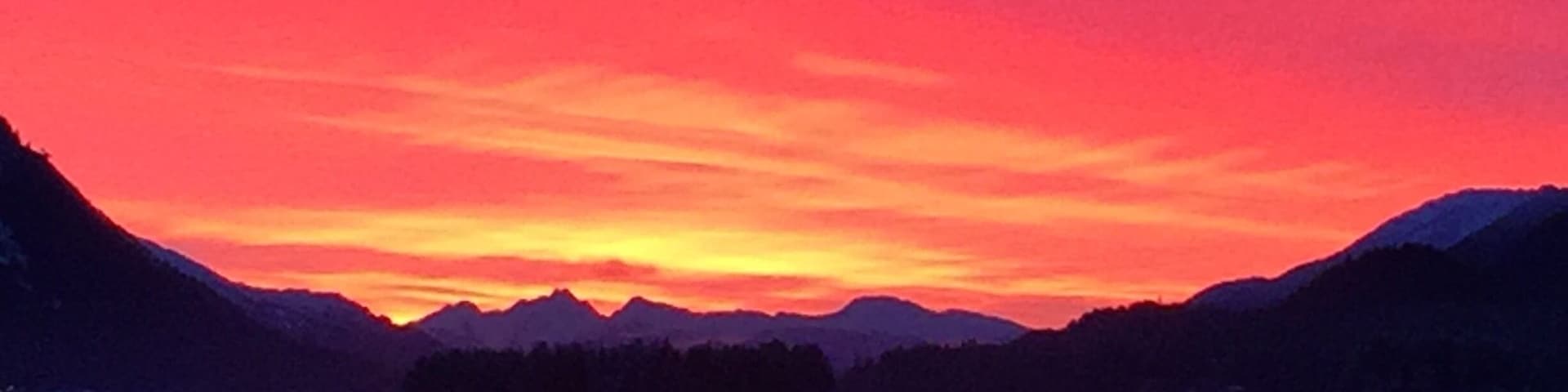 Sunrise Christmas Eve. This was just shot in my iPhone. #nofilters