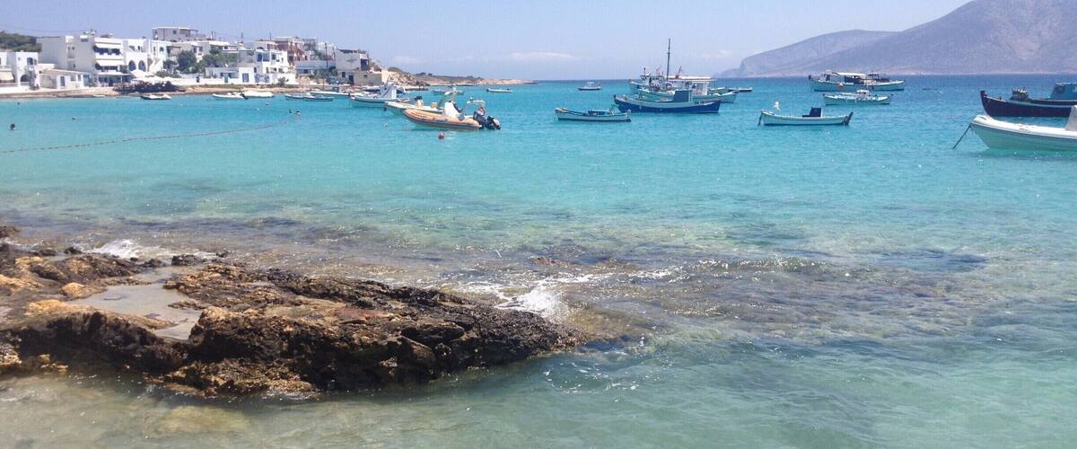 Crystal-clear waters in Greece!