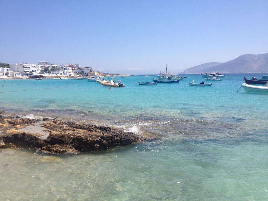 Crystal-clear waters in Greece!