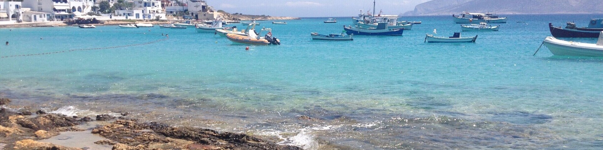 Crystal-clear waters in Greece!
