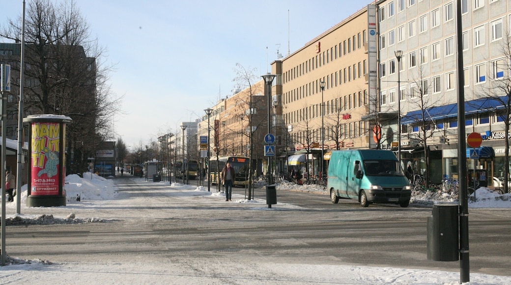 Joensuu in Finland is the most easterly town in the European Union. Here you know you are at the edge of western Europe as the Soviet influence is evident.