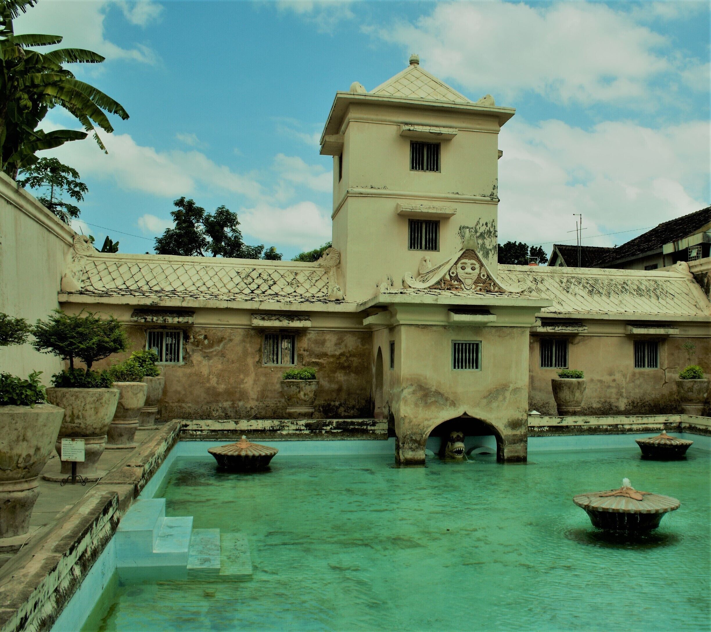 Taman Sari the waterpalace in yogyakarta