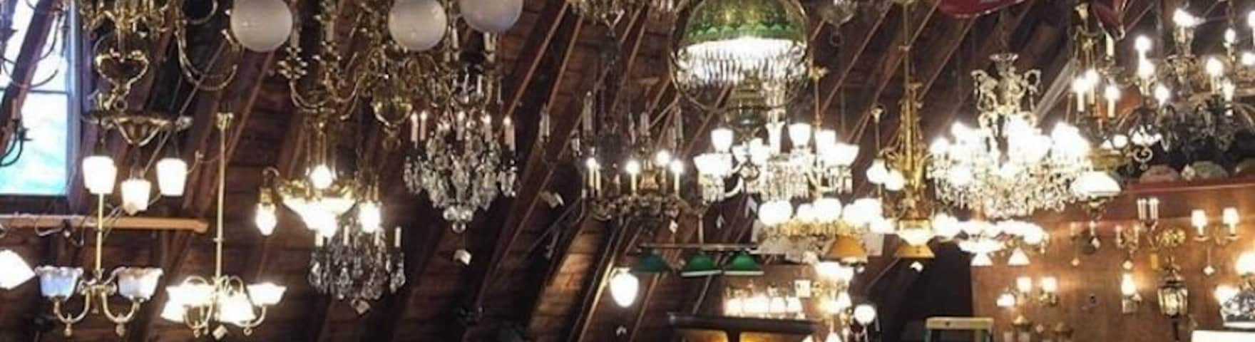 Do not miss the barn with a magical world of lighting fixtures that turn on as you ascend the stairs. It’s a truly fantastic display and worth the visit just to see!