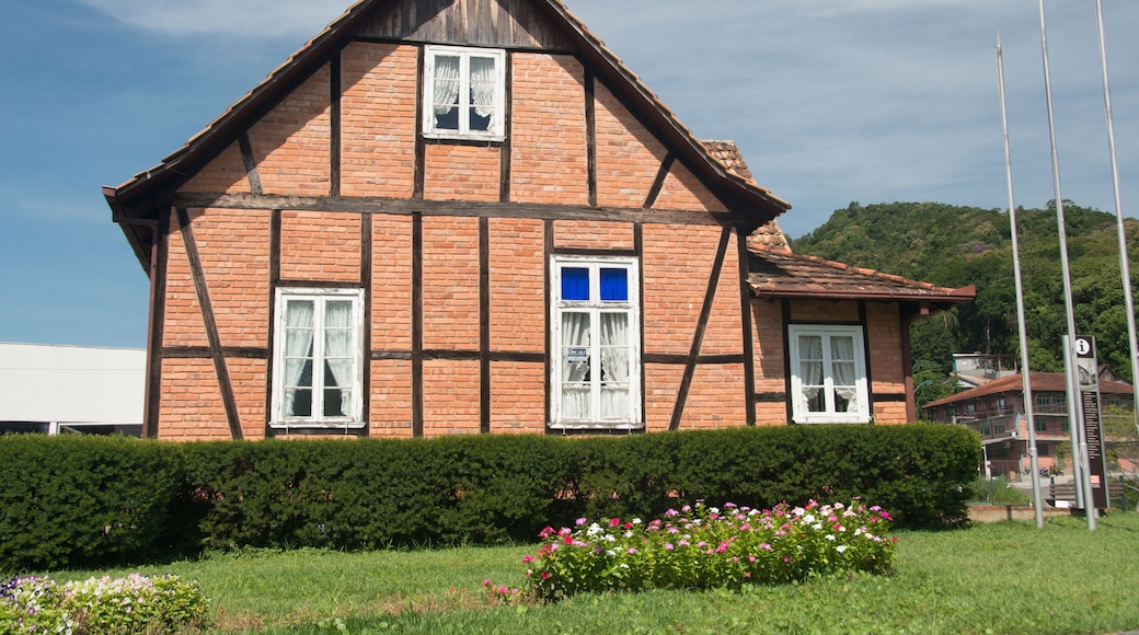 Centro histórico de Joinville, Santa Catarina, Brasil. Traços da imigração alemã na arquitetura.
