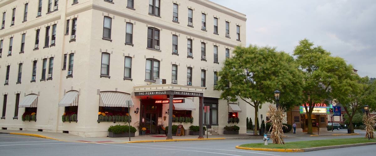 Wellsboro which includes heritage elements